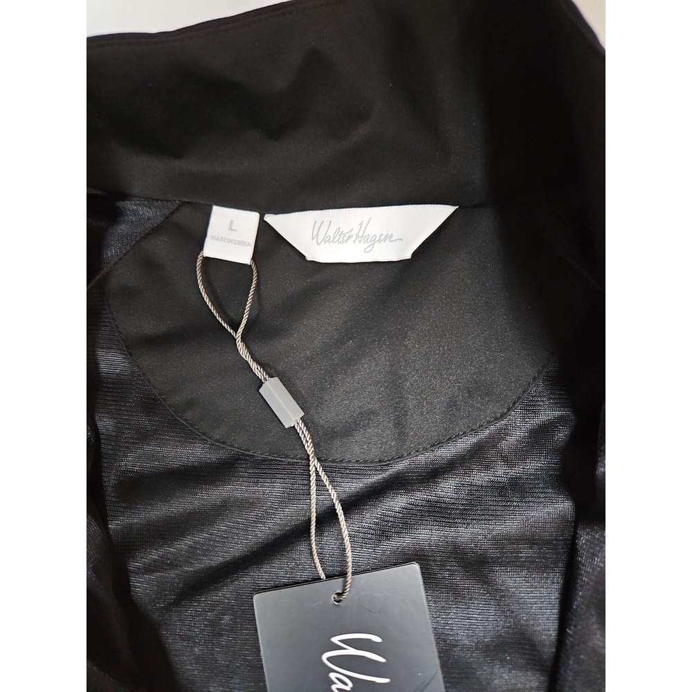 Walter Hagen Womens Black Performance 11 Golf Rain Jacket Size Large NWT - Picture 6 of 11